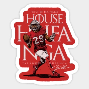 Talanoa Hufanga San Francisco House Hufanga Sticker